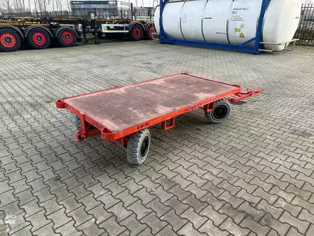 Platform trucks 2016  MAFI double-steered and connectable heavy-duty trailers with 6000kg loading capacity, 9x available (7)