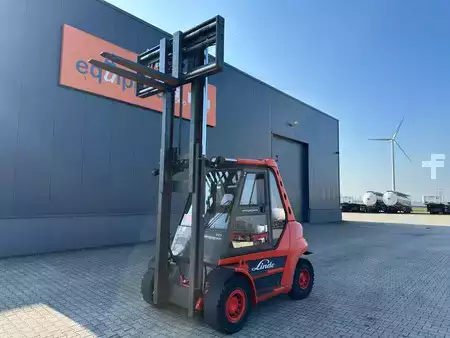 Carretilla elevadora diésel 2003  Linde H60D-02 / fork positioner / 6.000kg / duplex / 6 cil. Deutz diesel (2)