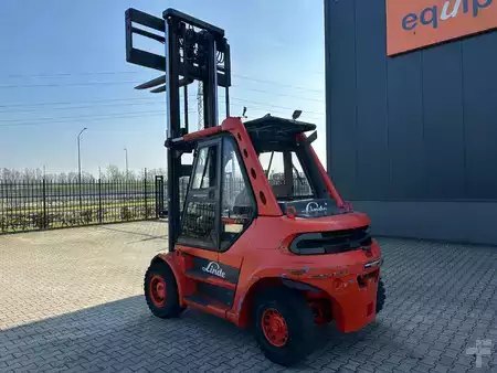 Carretilla elevadora diésel 2003  Linde H60D-02 / fork positioner / 6.000kg / duplex / 6 cil. Deutz diesel (31)