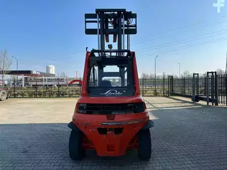 Carretilla elevadora diésel 2003  Linde H60D-02 / fork positioner / 6.000kg / duplex / 6 cil. Deutz diesel (9)