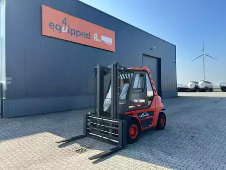 Dieselový VZV 2003  Linde H60D-02 / fork positioner / 6.000kg / duplex / 6 cil. Deutz diesel (2)