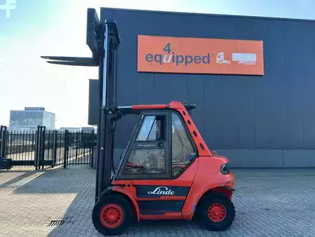 Dieselový VZV 2003  Linde H60D-02 / fork positioner / 6.000kg / duplex / 6 cil. Deutz diesel (3)