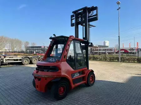 Dieselový VZV 2003  Linde H60D-02 / fork positioner / 6.000kg / duplex / 6 cil. Deutz diesel (7)