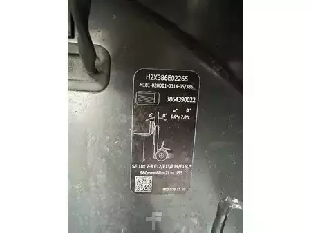 Carrelli elettrici 4 ruote 2014  Linde E12-01 / SIDE SHIFT / DUPLEX (25)
