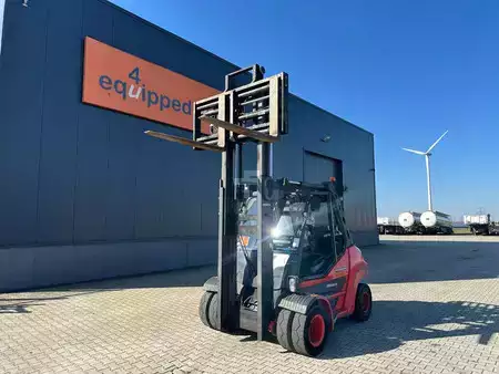 LPG VZV 2018  Linde H70T-03 H70T-03 / SIDE SHIFT / FORK POSITIONER / DUPLEX / LPG (1)