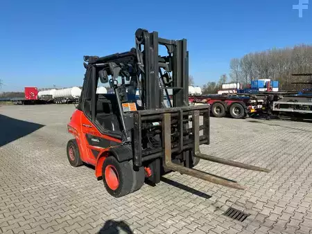 LPG VZV 2018  Linde H70T-03 H70T-03 / SIDE SHIFT / FORK POSITIONER / DUPLEX / LPG (38)
