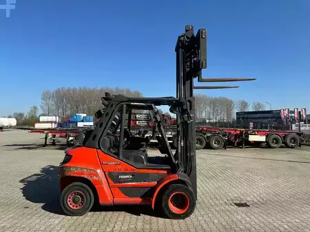 LPG VZV 2018  Linde H70T-03 H70T-03 / SIDE SHIFT / FORK POSITIONER / DUPLEX / LPG (5)