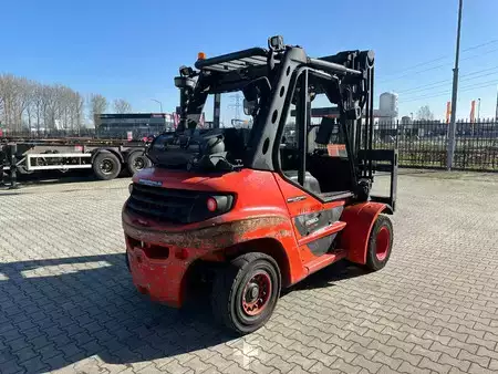 LPG VZV 2018  Linde H70T-03 H70T-03 / SIDE SHIFT / FORK POSITIONER / DUPLEX / LPG (8)