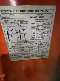 Reach Trucks 2019  Toyota 9BRU23 (2)