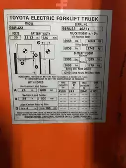 Reach Trucks 2019  Toyota 9BRU23 (2)