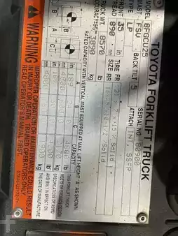 Montacargas GLP 2016  Toyota 8FGCU25 (2)