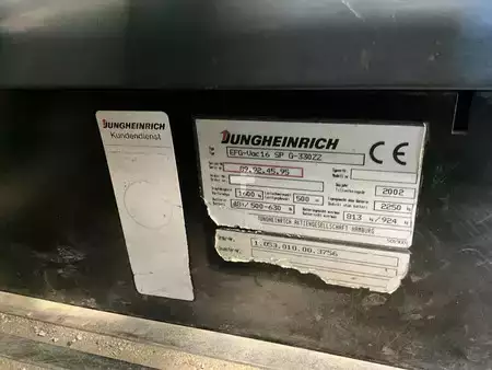 Empilhador diesel 2002  Jungheinrich EFG-Vac 16 (31)