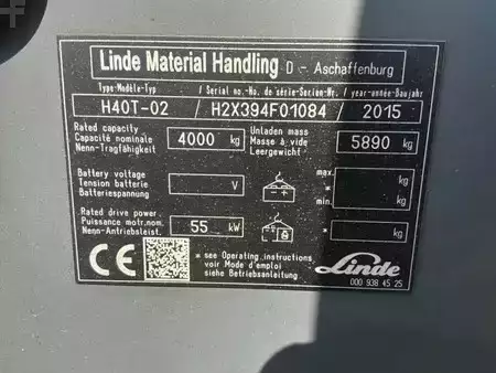LPG heftrucks 2015  Linde H40 EVO (38)