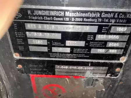 4-wiel elektrische heftrucks 1987  Jungheinrich ETH A 12.5G 115-530 OZ (20)