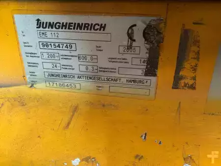 Handpalletwagens 2005  Jungheinrich EME 112 (6)