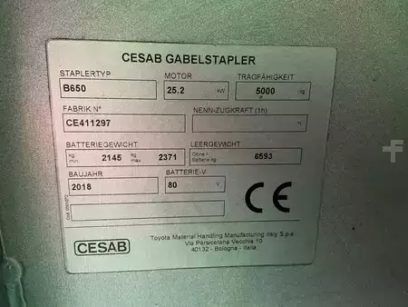 Dieselový VZV 2018  Cesab B650 (13)