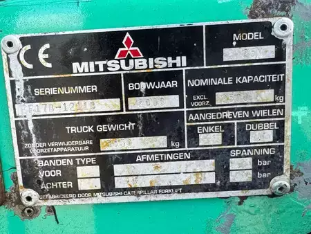 Carretilla elevadora diésel 2006  Mitsubishi Triplo Freelift FG25N (11)