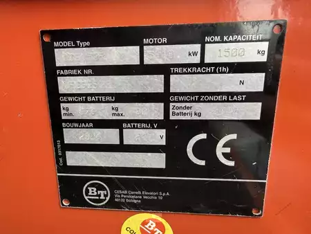 Elektro tříkolové VZV  BT C3E150R (23)