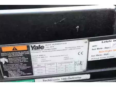 Wózki widłowe diesel 2014  Yale GLP16VX GLP16VX (7)