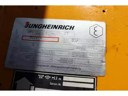 Diesel gaffeltruck 1993  Jungheinrich DFG25 DFG25 (8)