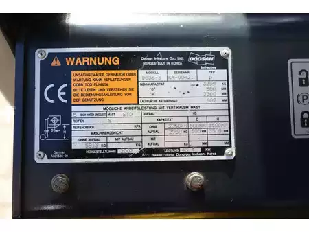 Dieselový VZV 2007  Doosan D33S-3 D33S-3 (14)