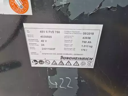 4-wiel elektrische heftrucks 2017  Jungheinrich EFG 320 (9)