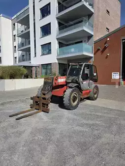 Telescopic forklift rigid 2009  Manitou MLT845 (3)