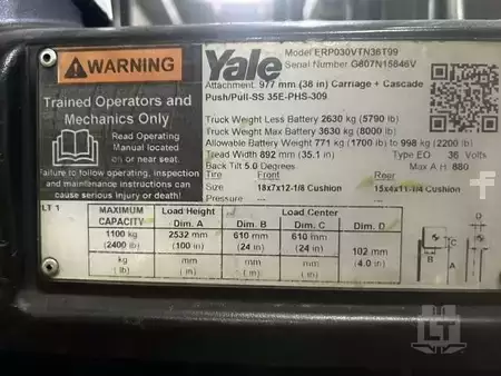 4-Wheel Electric 2021  Yale ERP030VT (6)
