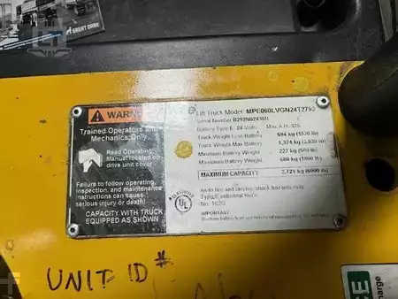 Electric Pallet Jacks 2015  Yale MPE060LV (2)
