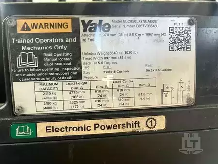 Propane Forklifts 2020  Yale GLC050LX (2)