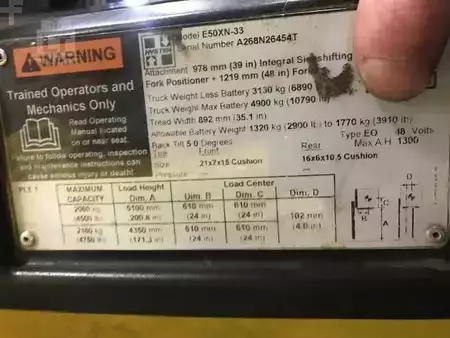 4-Wheel Electric 2019  Hyster E50XN (2)