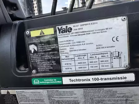 Dieselový VZV 2017  Yale GDP50VX (7)