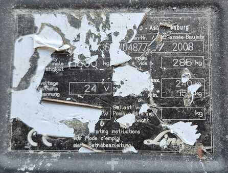 Hochhubwagen 2008  Linde T 16 (8)