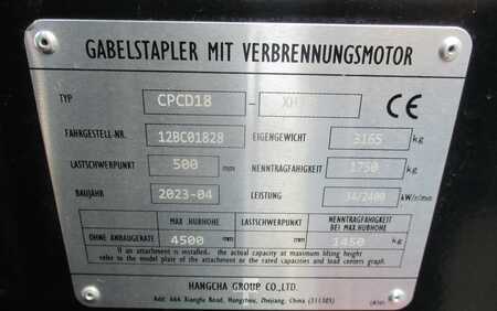 Carretilla elevadora diésel 2023  HC (Hangcha) CPCD-XH7F (12)
