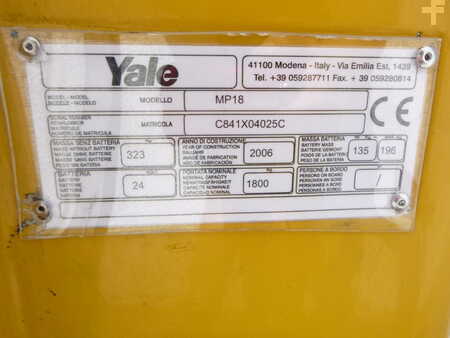 Transpaleta eléctrica 2006  Yale MP18 (7)