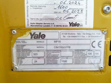 Transpaleta eléctrica 2004  Yale MP16 (8)