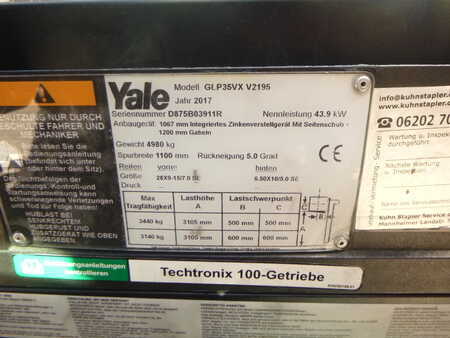 Wózki gazowe 2017  Yale GLP35VX (8)