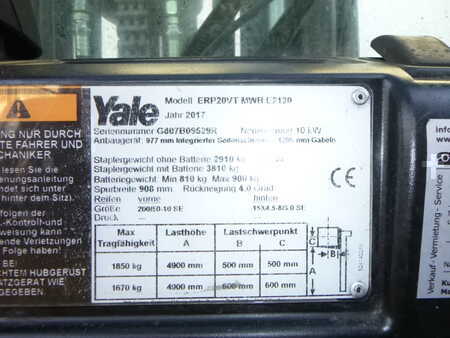 Yale ERP20VT MWB