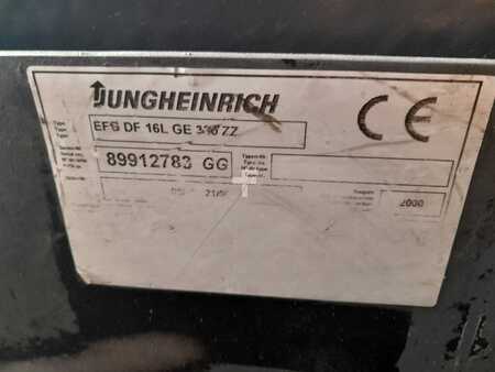 3-wiel elektrische heftrucks 2000  Jungheinrich EFG DF16L (10)