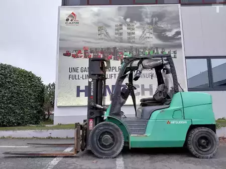 Diesel gaffeltruck 2010  Mitsubishi FD50N (1)