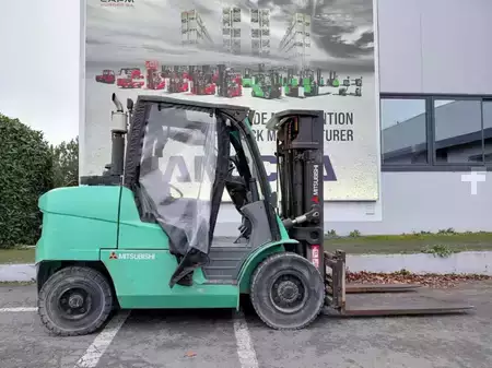 Diesel gaffeltruck 2010  Mitsubishi FD50N (5)