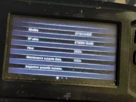 Chariots électriques à 4 roues 2020  CAT Lift Trucks EP30CN (7)