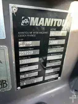 Chariots téléscopiques fixes 2008  Manitou MT 1440 Privilege (4)