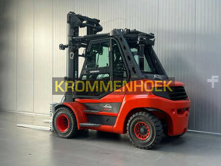 Diesel truck 2021  Linde H 80 D-03 Cascade Roterende vorkenklem (4)