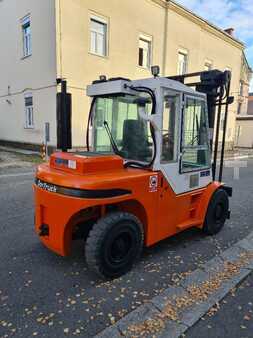 Carretilla elevadora diésel 2001  Dan Truck 9660 (4)