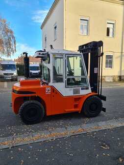 Carretilla elevadora diésel 2001  Dan Truck 9660 (5)