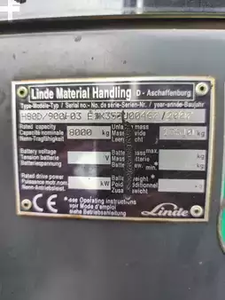 Empilhador diesel 2007  Linde H80D-03/900 (6)