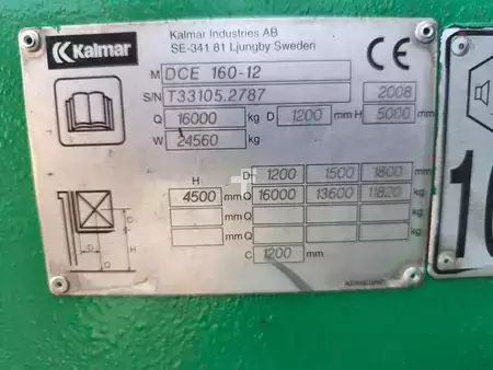Dieselový VZV 2008  Kalmar DCE160-12 (5)