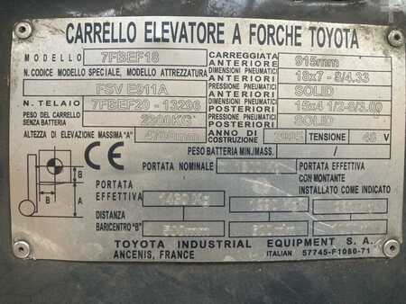 Toyota 7FBEF18