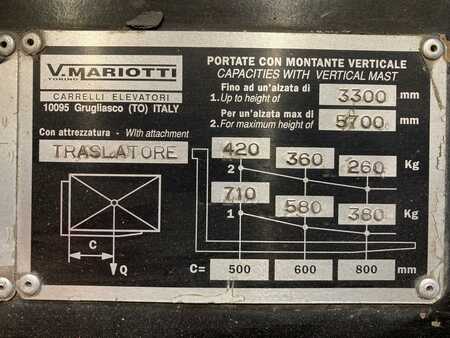 3-wiel elektrische heftrucks 1996  Mariotti MYCROS 8C (7)
